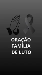 Oração pela família de luto
