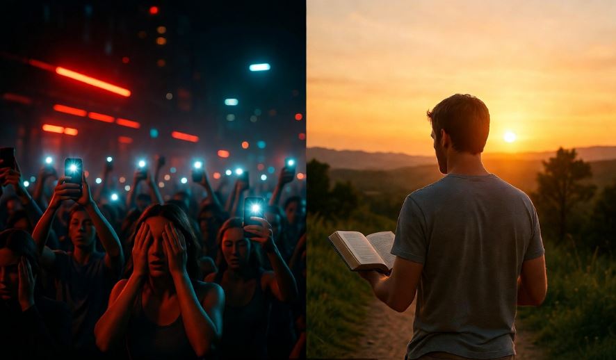 Não se amoldem ao padrão deste mundo, mas transformem-se pela renovação da sua mente, para que sejam capazes de experimentar e comprovar a boa, agradável e perfeita vontade de Deus.