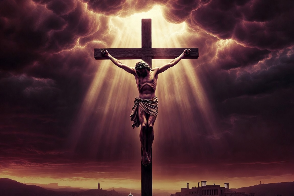 João 19:30 – Tendo-o provado, Jesus disse: ‘Está consumado!’…