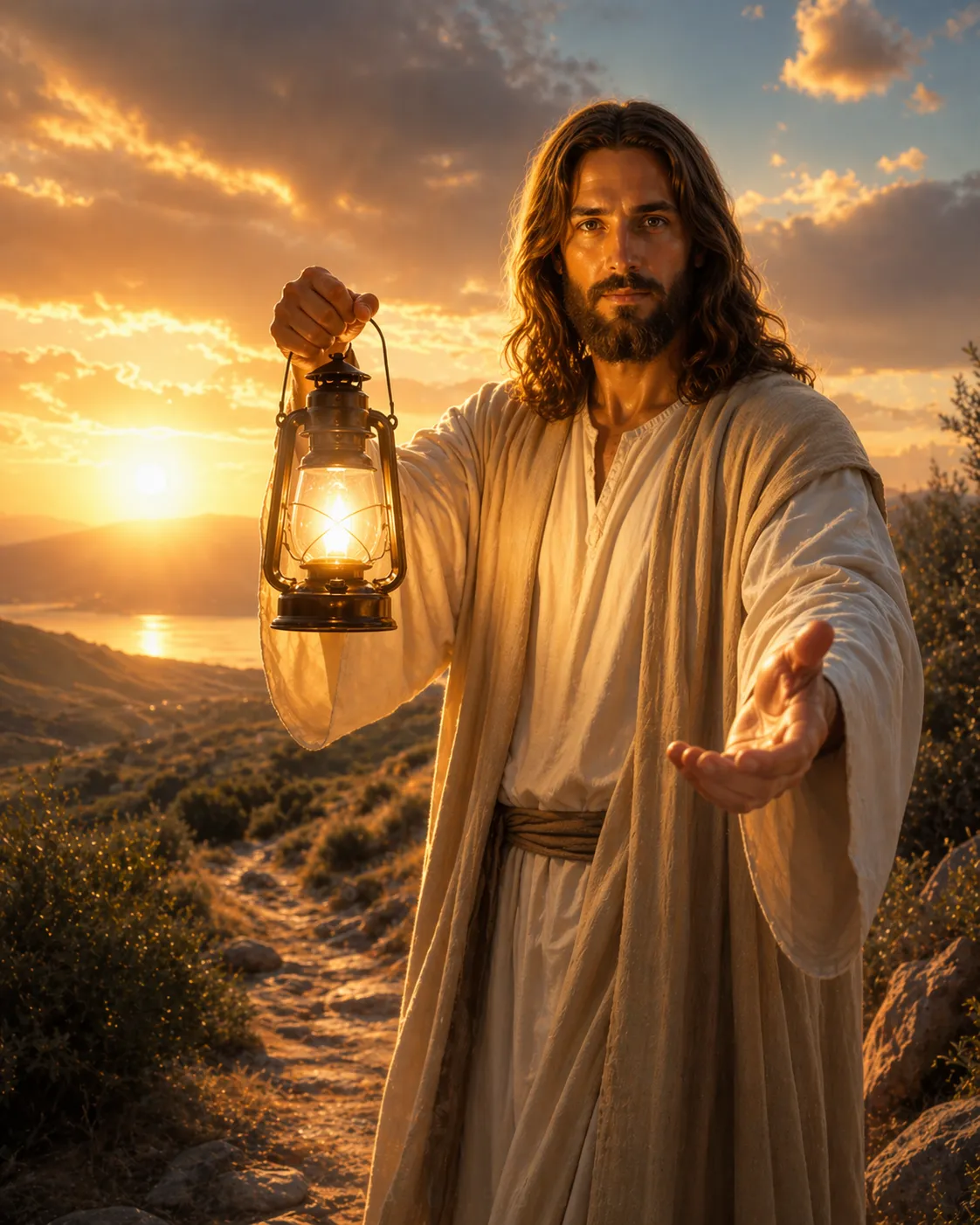 Disse Jesus: “Eu sou a luz do mundo; quem me segue não andará em trevas”