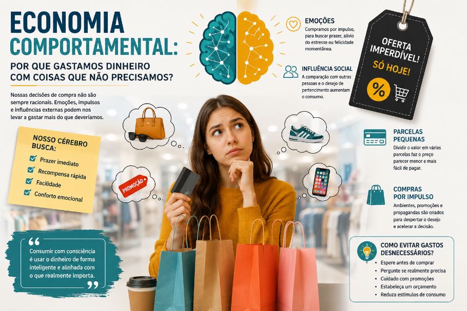 Economia Comportamental: Gastos Desnecessários