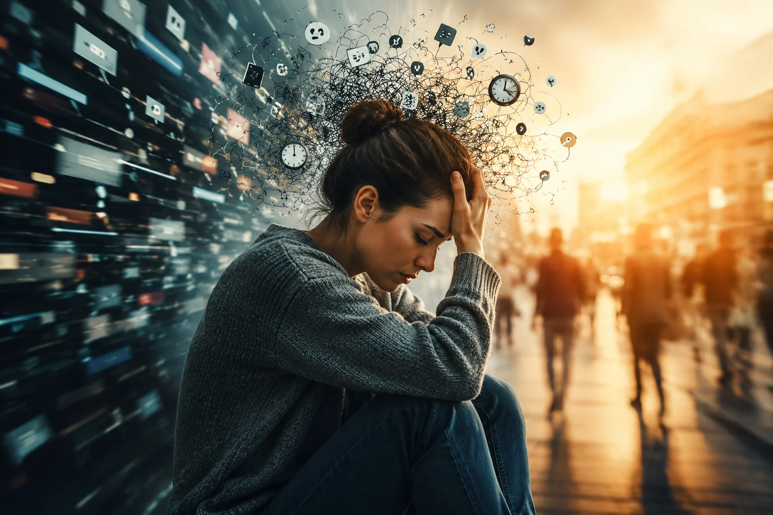 Ansiedade moderna: por que nunca estivemos tão cansados mentalmente