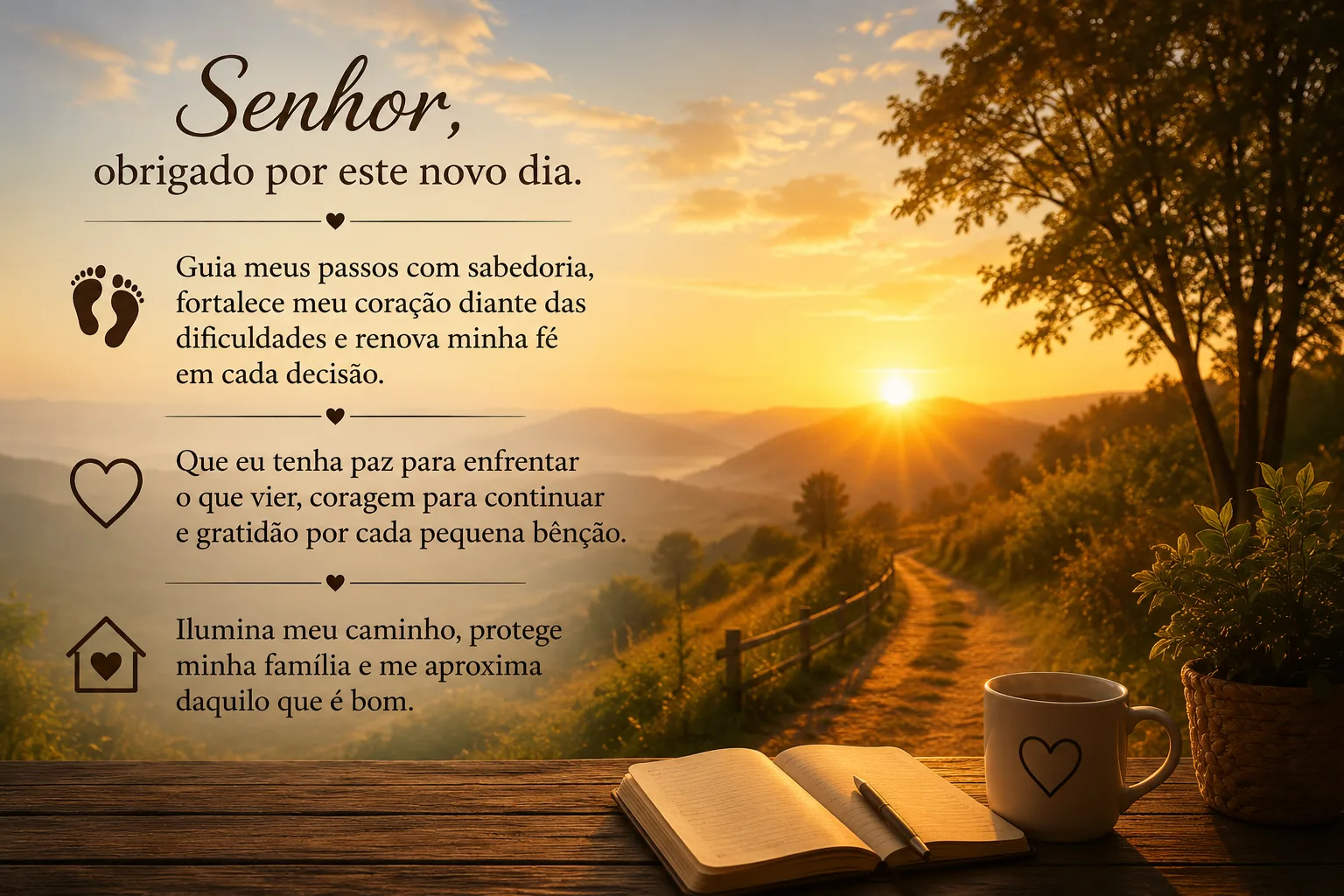 Oração deste dia abençoado…
