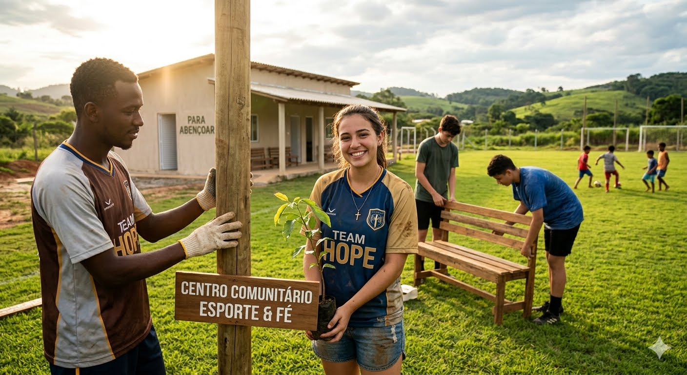 Histórias Reais de Atletas que Usam o Esporte para Abençoar o Mundo