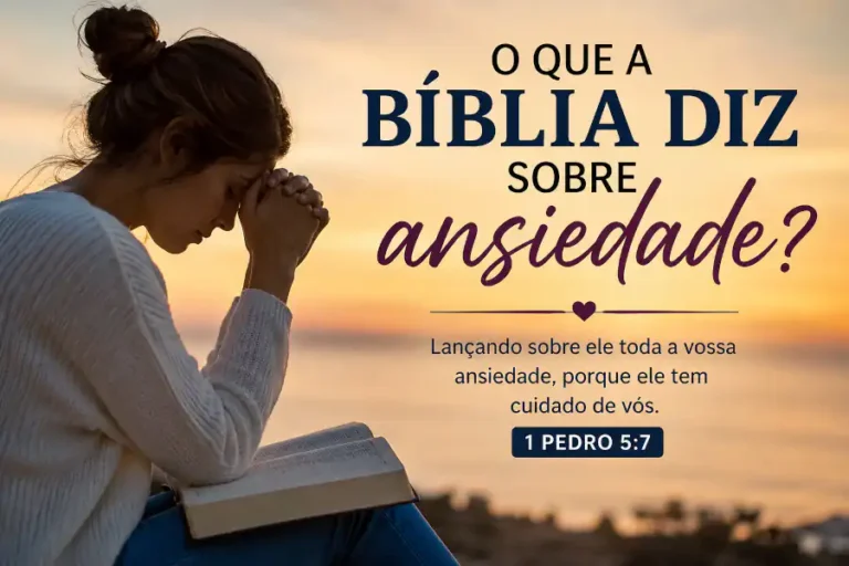 Descubra o que a Bíblia diz sobre ansiedade e aprenda como encontrar paz em Deus através da oração, da fé e das promessas das Escrituras.