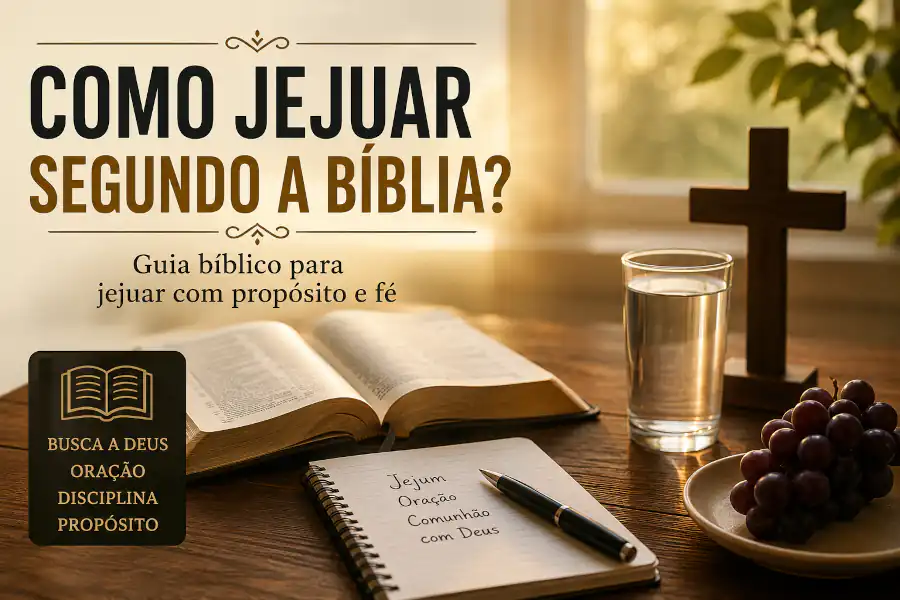 Como Jejuar Segundo a Bíblia? Guia Bíblico para Iniciantes