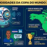 Copa do Mundo 2026: Curiosidades, Recordes e Tudo sobre o Maior Mundial da História