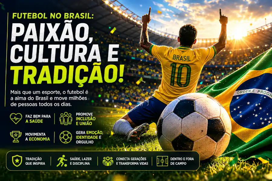 Futebol no Brasil: por que o esporte continua apaixonando milhões de pessoas?