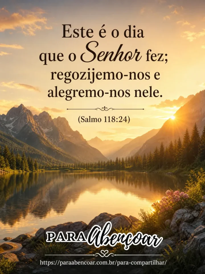 Site Para Abençoar - Mensagem Bíblica - 01