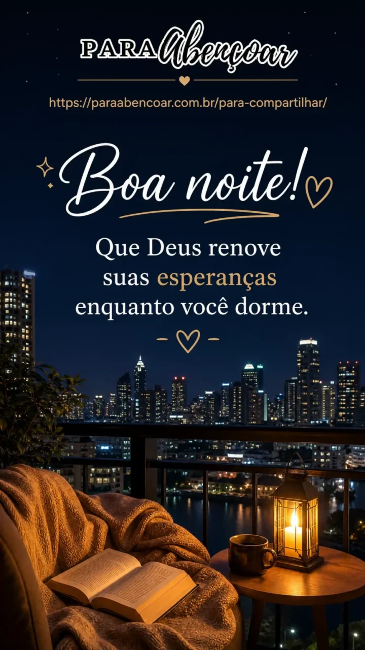 Site Para Abençoar - Mensagem de Boa Noite - 06
