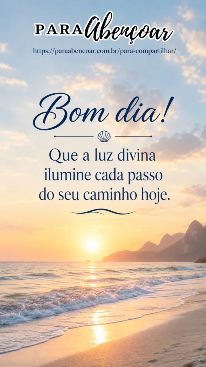 Site Para Abençoar - Mensagem de Bom Dia - 05