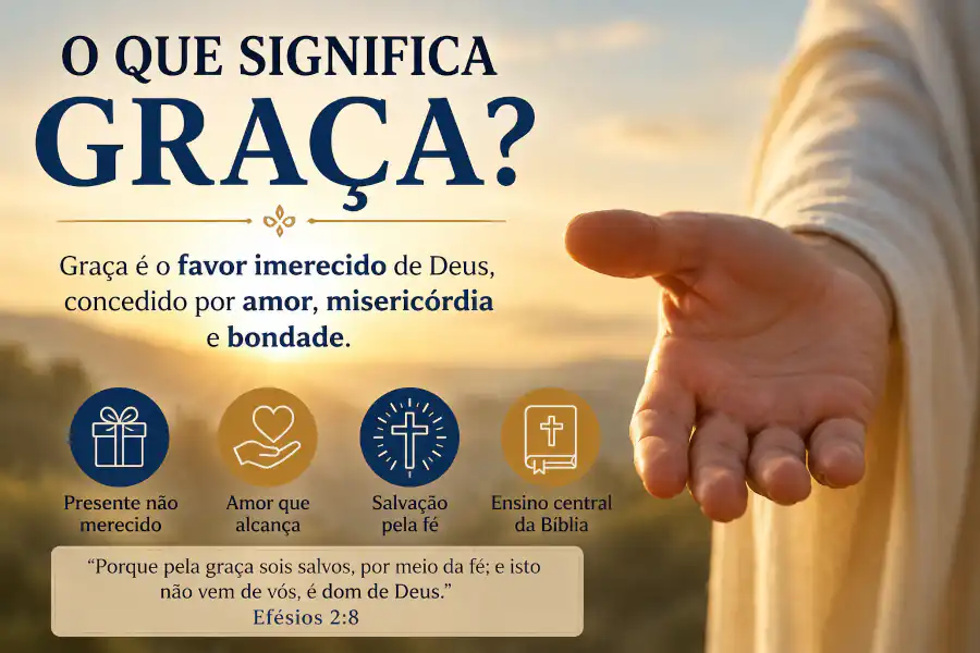 O Que Significa Graça? Entenda o Significado Bíblico