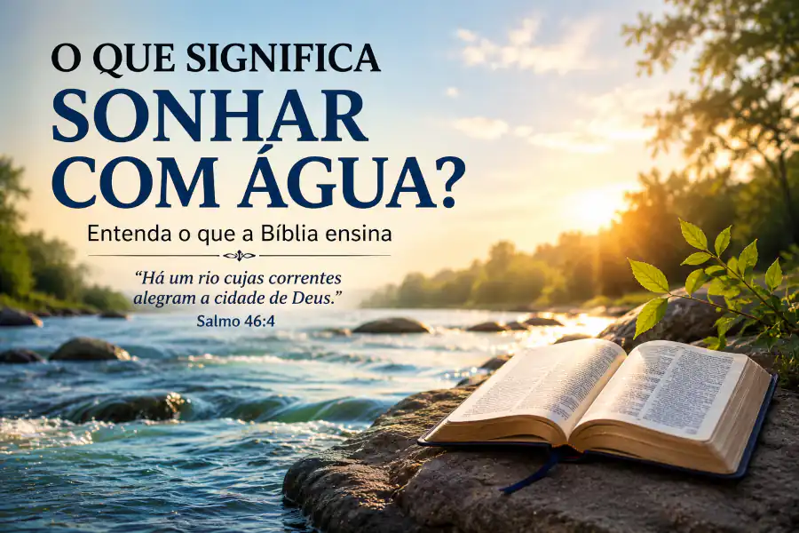 O Que Significa Sonhar com Água? A Bíblia Fala Sobre Isso?