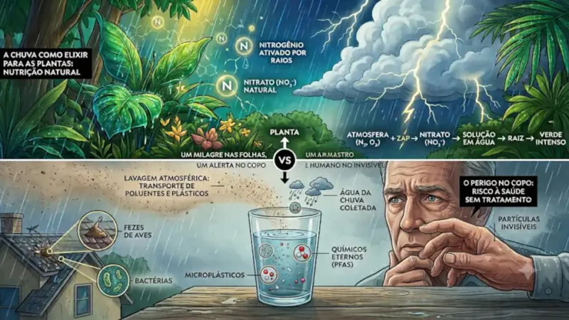 De Forma Simples: O que a Ciência Diz sobre a Água da Chuva?