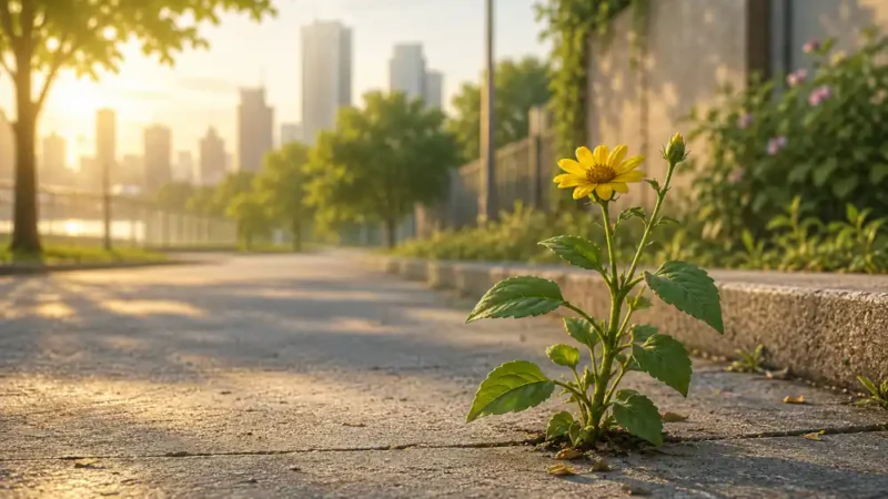 O que as plantas ensinam sobre resiliência e paciência